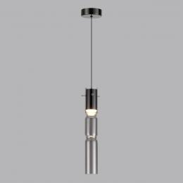 Odeon light 5059/5L PENDANT ODL24 323 черный/дымчатый/металл/стекло Подвес LED 5W 3000K SCROW  - 4 купить